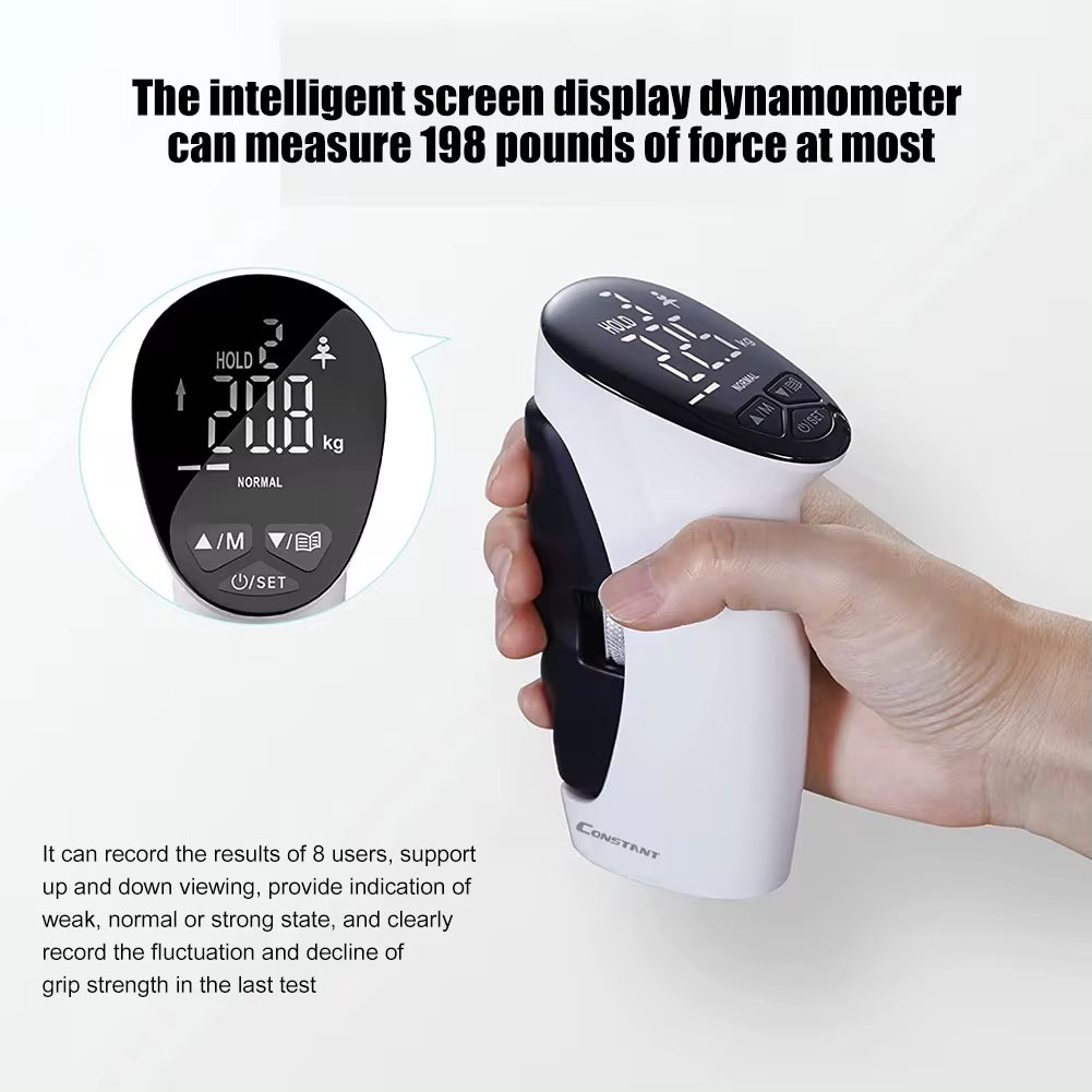 LED Digital Electronic Hand Grip Power Strength Trainer Tester Hand Dynamometer Professional Fitness Accessories